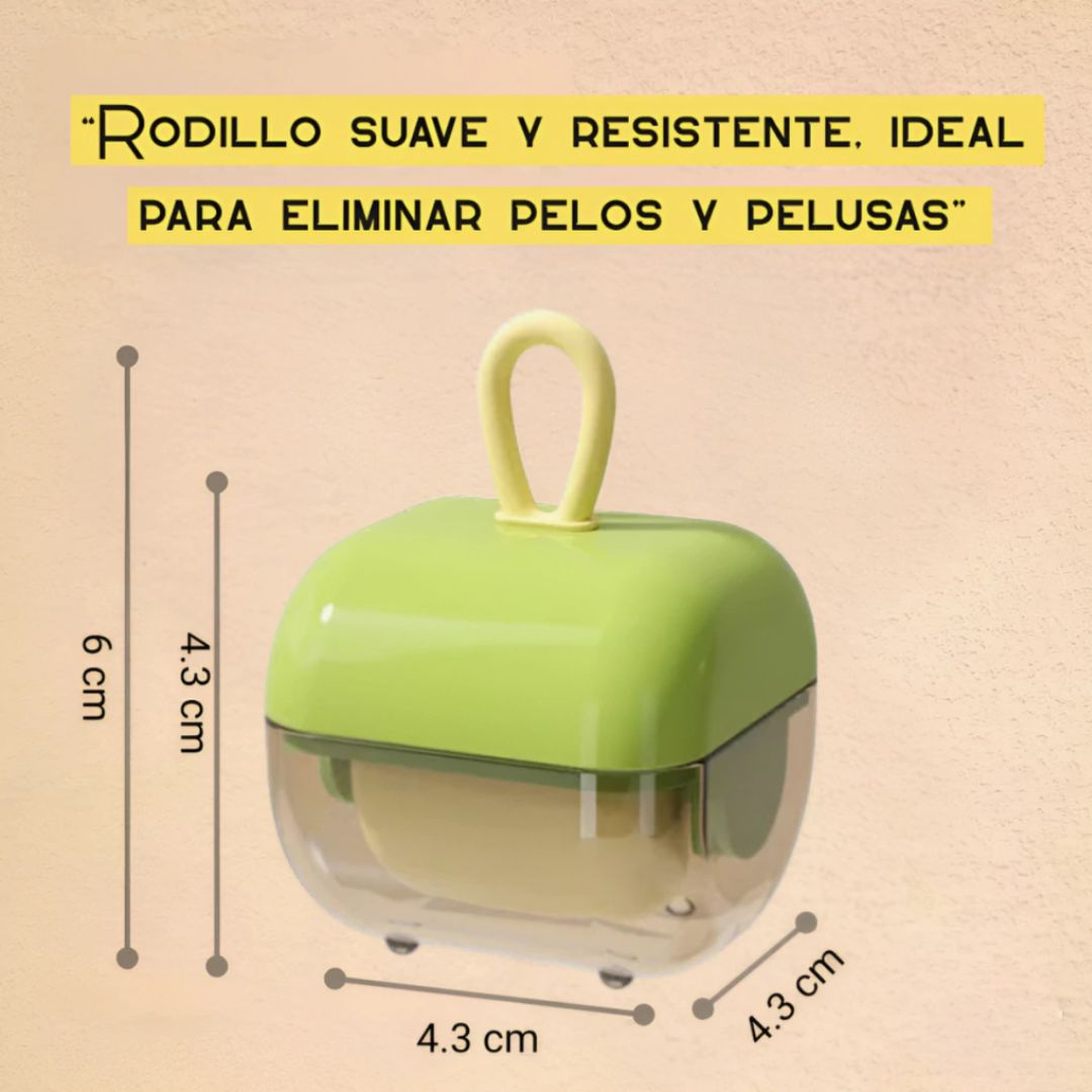 CleanRoller® Rodillo Quitapelusas Portatil y Reutilizable 2x1