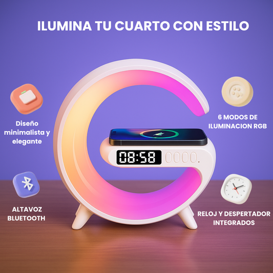 Lámpara Inteligente Multifuncional RGB AuraOne®