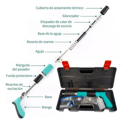 PISTOLA DE CLAVOS REMACHADORA NAILMASTER™ - PRO IMPACT