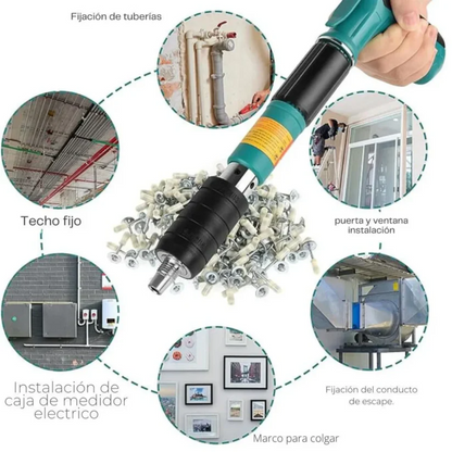 PISTOLA DE CLAVOS REMACHADORA NAILMASTER™ - PRO IMPACT