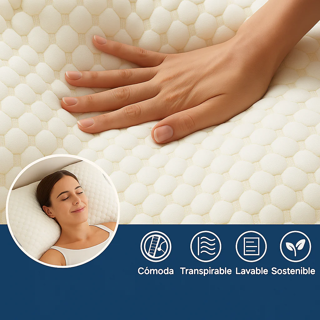 ALMOHADA ORTOPEDICA CERVIDREAM® 2 x 1 - Descanso profundo